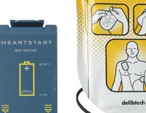 AED Electrodes and batteries