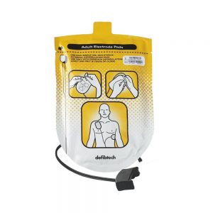 Adult electrodes for the Defibtech Lifeline