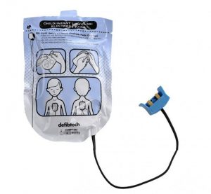 Child electrodes for the Defibtech Lifeline AED