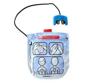 Special pediatric electrodes for the Lifeline View