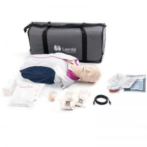 Laerdal Resusci Anne QCPR AED Torso with carrying bag