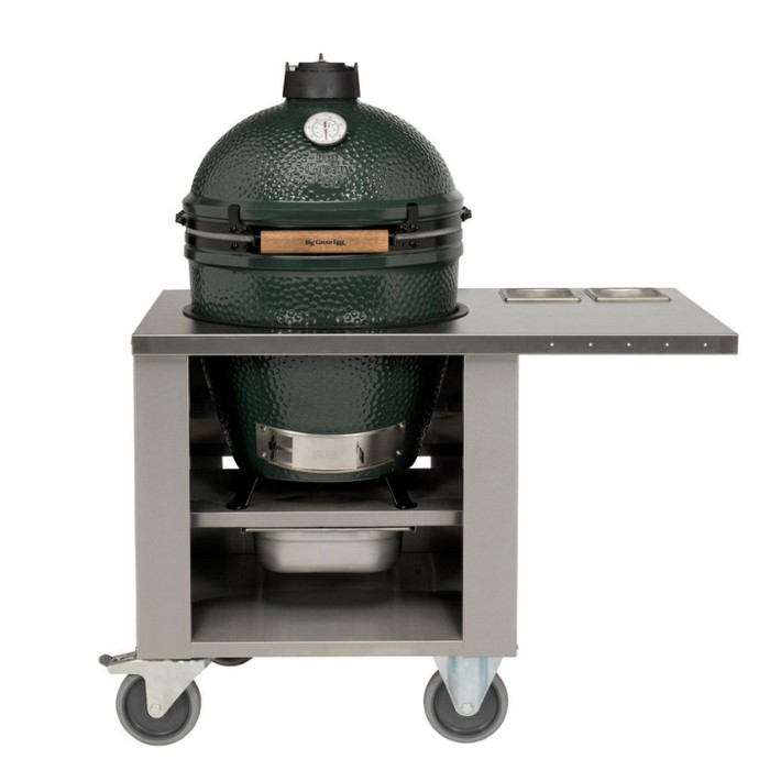 Big Green Egg Large + Stainless Steel Unit