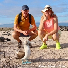 Rebecca Adventure Travel Galapagos Blue Footed Boobie