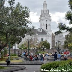Rebecca Adventure Travel Quito's Old Town