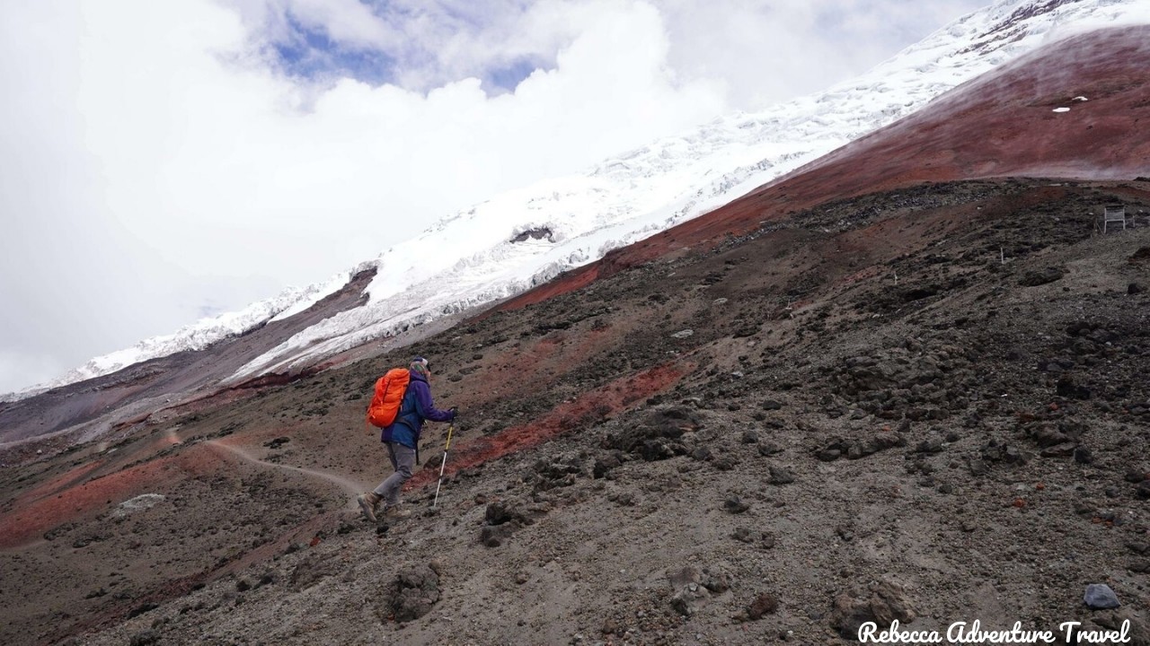 Climbing the Cotopaxi Volcano