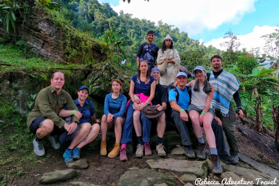 Family in Colombia - Traveling with friends and family