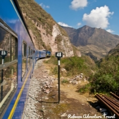 Rebecca Adventure Travel Train to Machu Picchu