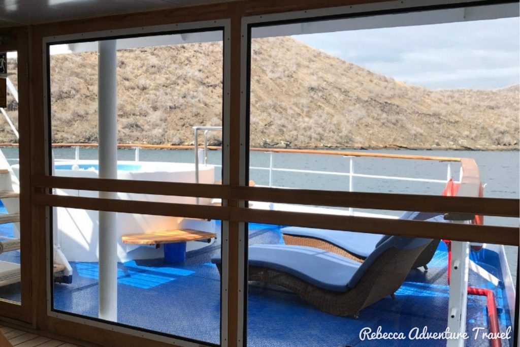 Galapagos Legend Cruise terrace