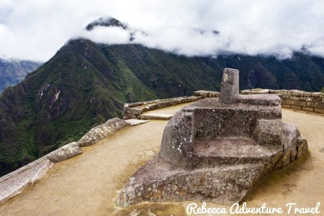 Intihuatana in Machu Picchu